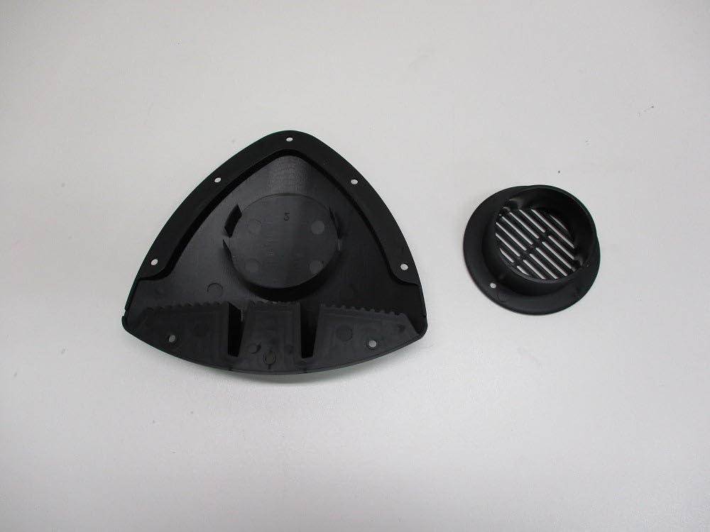 CTW Unique Black Aero Design RV ATV Cycle Truck Cargo Work Trailer Side Air Vent