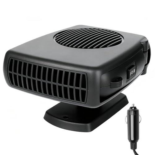 Kairueics 12v 200W Car Heater, Portable Car Heater and Defroster,Windshield Defogger, Applicable All...