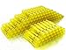 100 pcs HEAT SHRINK BUTT CONNECTORS YELLOW Electrical Marine Automotive Waterproof Wire Splice Insulated Crimp Connector Kit 12 10 Gauge AWG