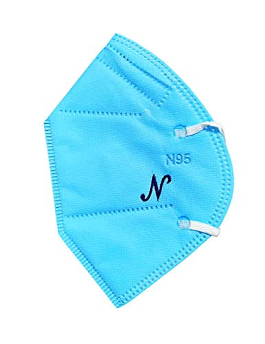 Image of GOLU MOLU Cotton White Formal Handkerchief Pack Of 6 | Office Travel Daily Use | Custom Initial Design | Free Size | Cotton Fabric | Customised N95 Mask Included