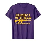 Combat Veteran Afghanistan T Shirt T-Shirt