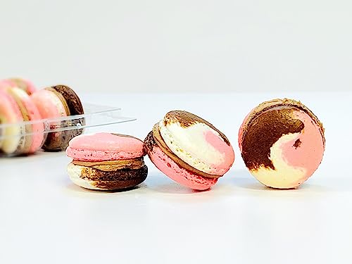 50 Pack Neapolitan French Macaron | A great addition for your bakery establishment or your next party