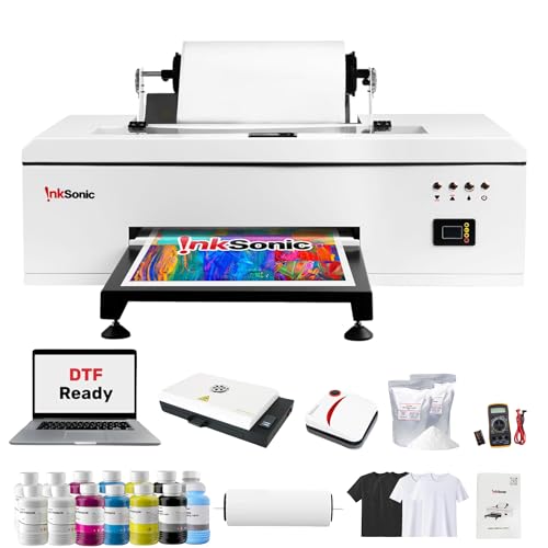 InkSonic R1390 DTF Printer, A3 T shirt Printing...