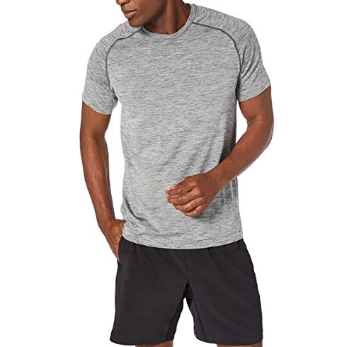 LULULEMON Men's Metal Vent Tech Short Sleeve Crew T-Shirt (Slate, L)