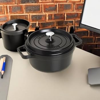 Amazon.com: STAUB Cast Iron Round Cocotte, Dutch Oven, 2.75-quart Amazon.com: STAUB Cast Iron Round Cocotte, Dutch Oven, 2.75-quart
