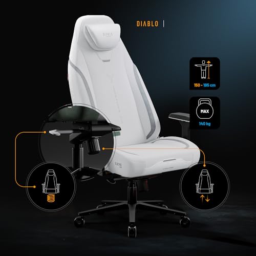 X-Eye Prime Sedia Gaming Ergonomica in Tessuto con Seduta Raffreddante, Poggiatesta Magnetico Memory, Supporto Lombare Regolabile ProSpine, Braccioli 4D e Base in Metallo Ghosted White - Sedia gaming - Immagine 10