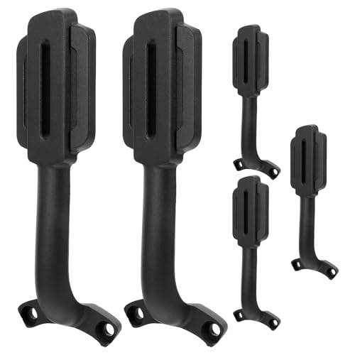 Cabilock Brazos de Aspas para Ventiladores de Techo Kit de 5 Piezas de Soporte de Montaje de Aluminio Negro Reparación y Fijación Segura para Aspas Desgastadas Compatible Ventiladores