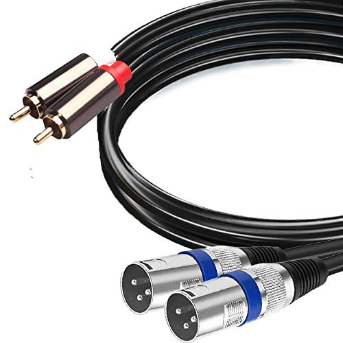 Amazon.co.jp: AZNABLE XLR RCA 変換 ケーブル マイク キャノン