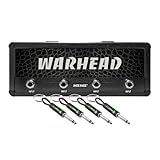 Kit completo: include 1 griglia magnetica, 4 portachiavi con spina per chitarra e tutti gli accessori necessari per il montaggio a parete