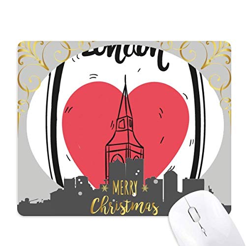 Tapis de souris Big Ben Londres en caoutchouc pour ordinateur portable