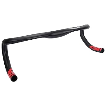Racing Bike Handlebar, Easy Replaceable Wear Resistant Clear Marking Reliable Durable Mountain Bike Handlebar for Cycling for Replacement for Maintenance