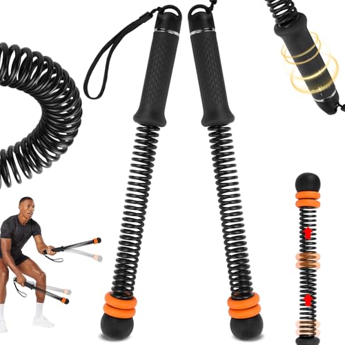 DR.YYDF Adjustable Weighted Ropeless Battle Ropes for Home Gym, Heavy Duty Portable Workout Rope for Strength Building & Low-Impact Cardio, Fitness Equipment for Men & Women with HIIT Training (Black) by DR.YYDF - Used condition - US$13.81