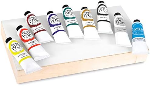 Gamblin 1980 Oil Color Exclusive Set, 1.25 Ounce (Pack of 9), 11 Ounce