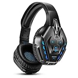 🎧 PROFESSIONELLES GAMING-HEADSET 🎧: Verbinden Sie das Gaming-Headset mit Ihrem PS4, Xbox One, PC oder Nintendo-Switch mit dem abnehmbaren 3.5-mm-Audiokabel. Es handelt sich um ein professionelles Gaming-Headset im Kabelmodell. Mit dem Geräuschunterdrückungs mikrofon und 7.1 Boss Surround kann der Kopfhörer einen klaren und kraftvollen Stereoklang im Spiel liefern.