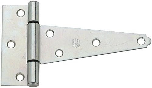 National Hardware N129-072 Extra schweres T-Scharnier, Verzinkt, 5 Inch