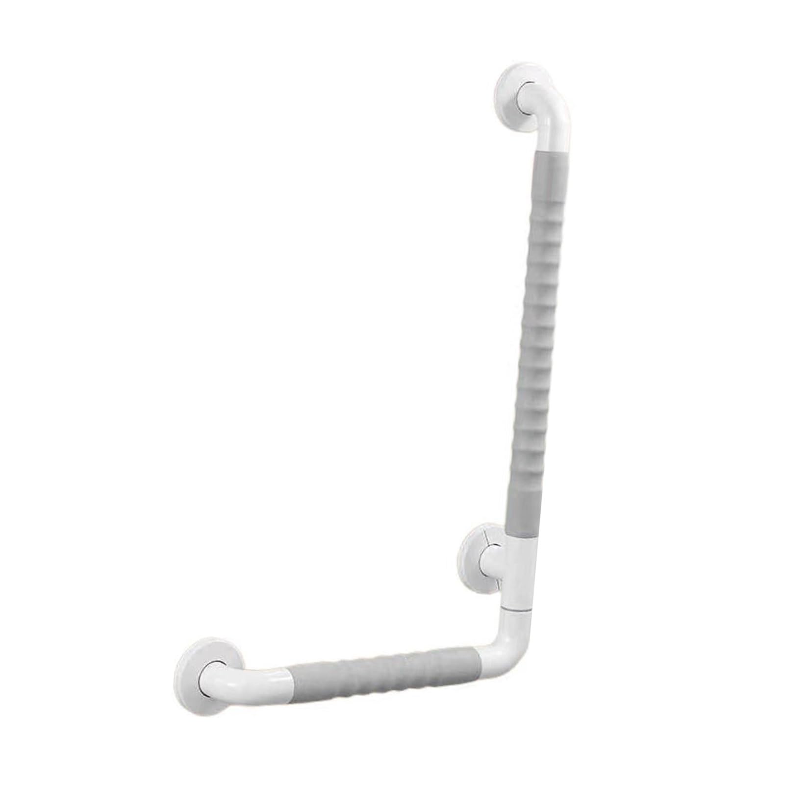 Lpmengs-EU Wall Mounted Bathtub Toilet Safety Handrail,L-Shaped Grab Bar For Shower,Home Care Bathroom(Color2,51cm)
