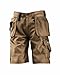 Bosch Professional Shorts WHSO, Beige, W30 (Herstellergröße: C46)