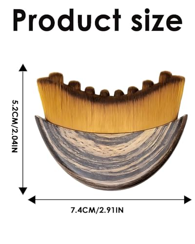 Image of Lymphatic Contour Face Brush, Lymphatic Drainage Massager with Protective Cover, Facial Contouring Tool for Jawline and Cheek Definition, Gentle Skin Care Accessory.