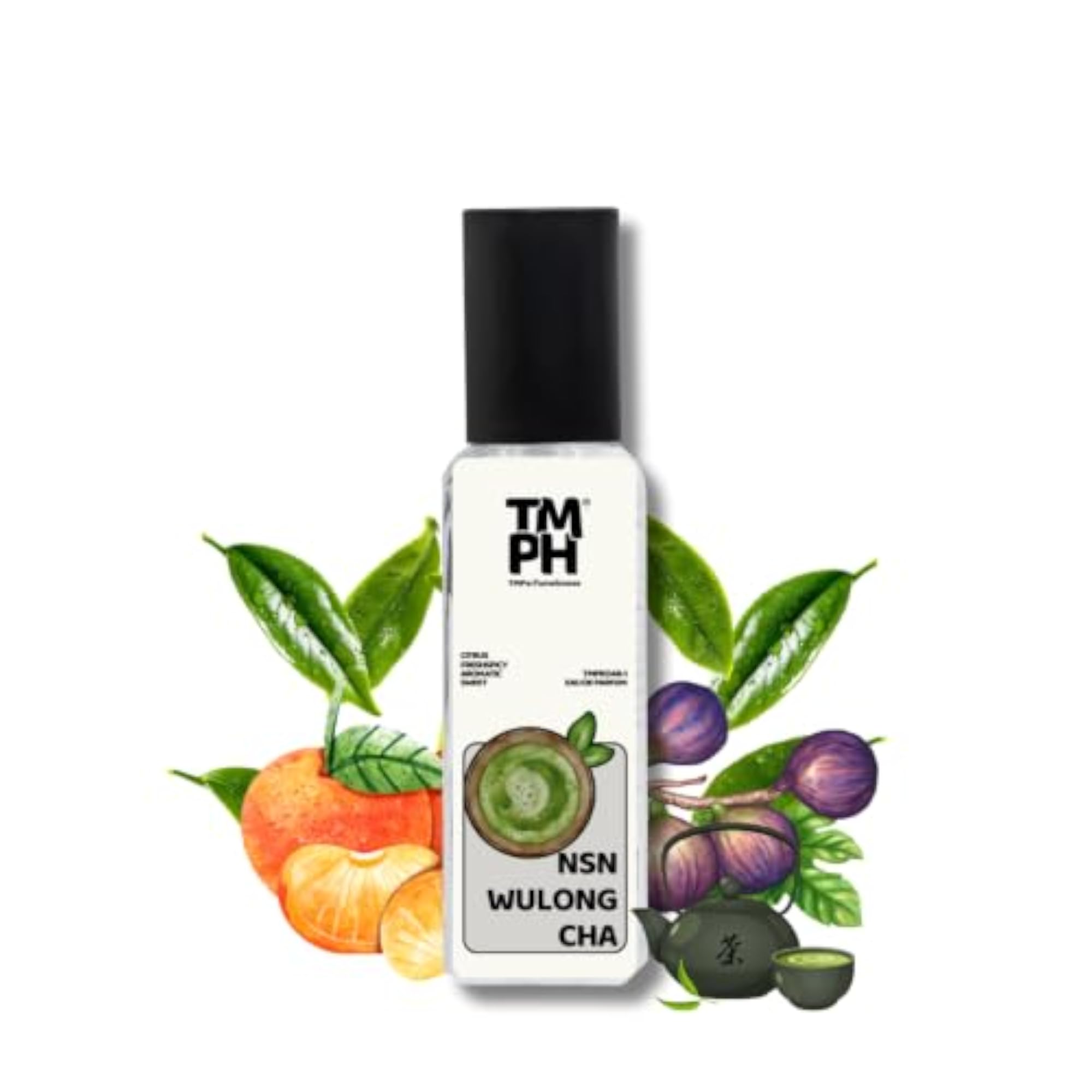 Nsn Wulong Cha EDP for Men & Women, Citrusy Fresh