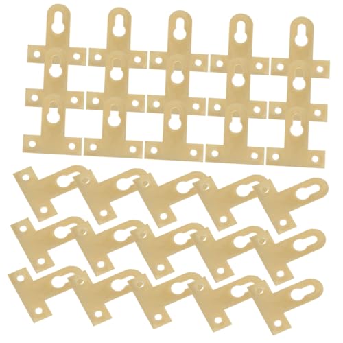 Image of 100pcs Picture Frame Hanging Hooks Hardware for Easy Installation of Oil Paintings and Wall Art Durable and Practical Design for Home and Office Use