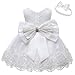 Produktbild LZH Baby Mädchen Spitzenkleid Bowknot Blume Kleider Hochzeitswettbewerb Taufe Tutu Kleid
