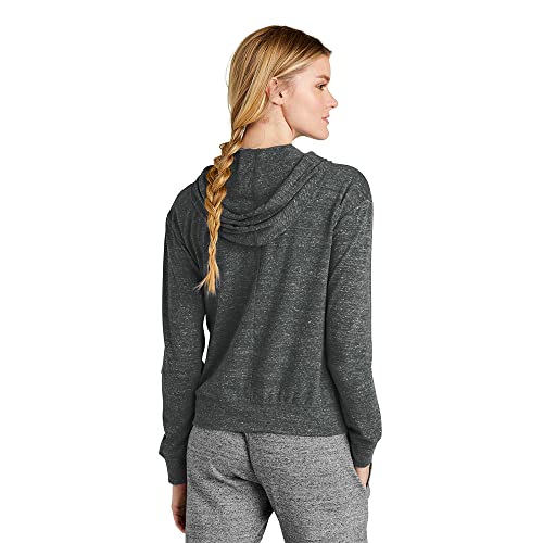 Nike WOMEN'S SW GYM VINTAGE FULL ZIP HOODIE (Anthracite, Small)2