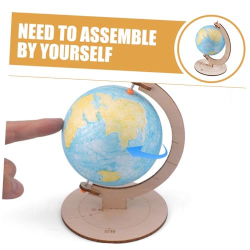 NAMOARLY 1 Conjunto DIY Globo Modelo Globo Projeto Blocos De Espuma Para Artesanato Planetas Para Cr