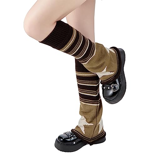 Image of Century Star Leg Warmers for Women Girls Kawaii Y2K Leg Warmers Cutecore Gyaru Leg Warmer Goth Lolita Accessories