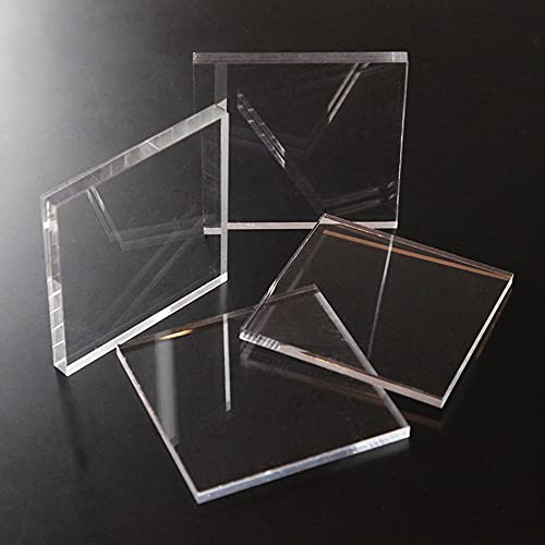Miniatura 8 de Athaus Placa De Acrílico Xt Transparente 2 10 Mm Corte Cnc A Medida Panel Rígido Para Interior Y Exterior Resistente A Rayos Uv, Alta Transmisión De Luz 5 Mm, 600 X 600 Mm