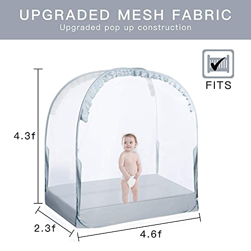 L Runnzer R07-3 Baby Crib Tent Crib Net To Keep Baby In thumb #4