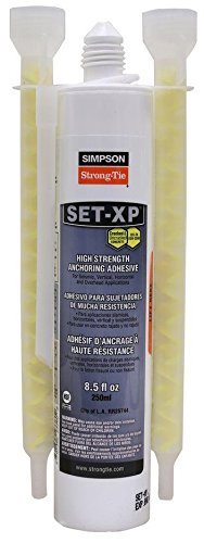 Simpson Strong-Tie Set XP Two Part Epoxy Concrete Anchoring Epoxy 8.5 oz.