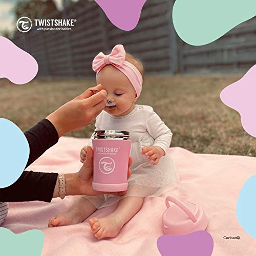 Twistshake Pote Térmico 350 Ml Rosa Rosa
