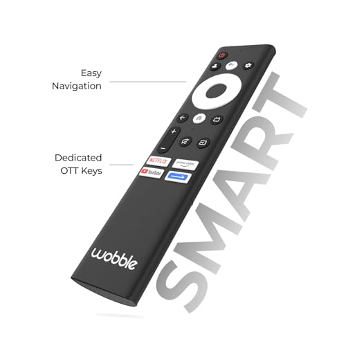 Image of Wobble 139.7 cm (55 inches) UD Series 4K Ultra HD Smart LED Google TV WB55GTAW9602UDFL (Black)