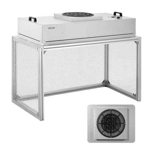 VEVOR Laminar Flow Hood 24x46x27in, HEPA-14, ISO 5, Lab