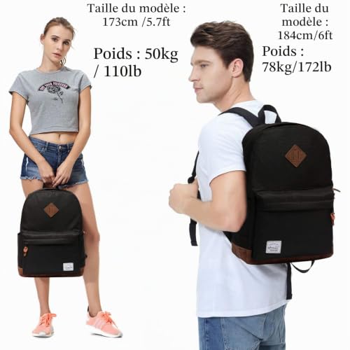 Sac à dos d'écolier VASCHY ergonomique avec compartiment PC - 6