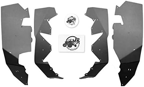 MudBusters Fender Flares for Honda Talon 1000-R - Full Set (Large Front Fenders & Rear)