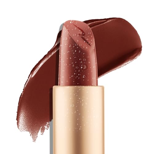 Image of RENEE H2O Hydrating Creme Lipstick - Brown Bay, Super Glossy, Lightweight, Non-drying & Hydrating, Easy Glides Formula with Intense Pigment, Shea Butter, Hyaluronic Acid, Jojoba Oil Infused
