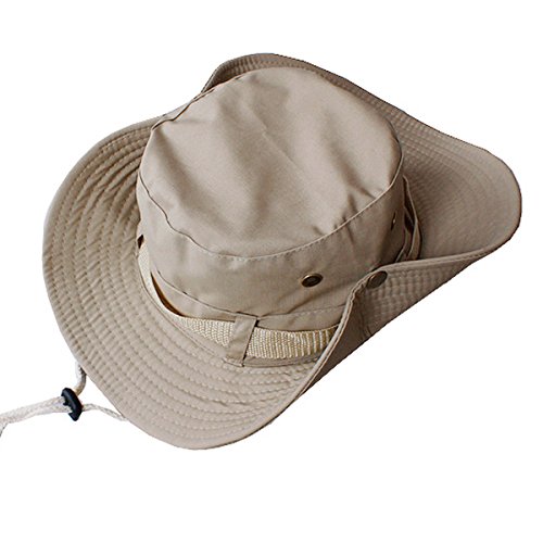 Sun Kea Chapéu de sol unissex militar Boonie aba larga embalável chapéu balde de verão viseira de al