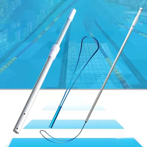 Crochet de sécurité piscine avec perche réglable de 3m pour sauvetage