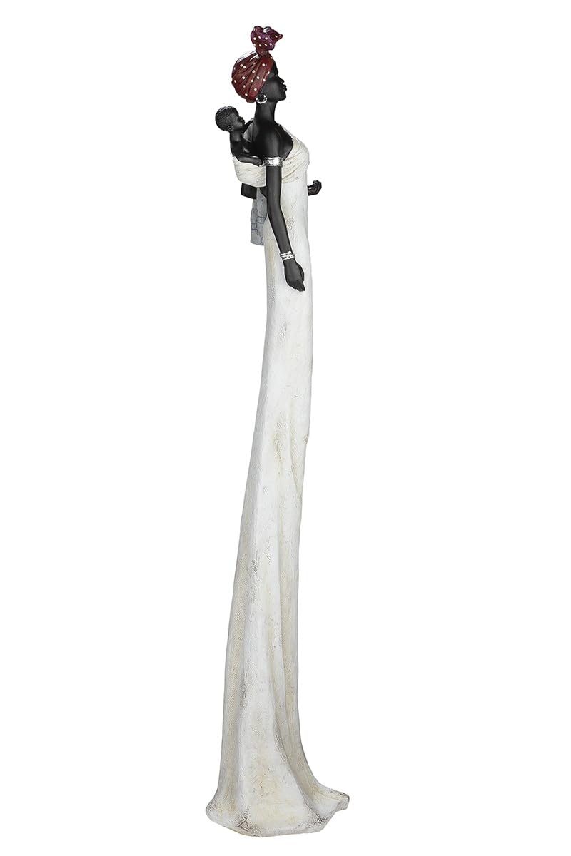 GILDE Afrykanka Tortuga, żywica poliestrowa, wysokość 104 cm