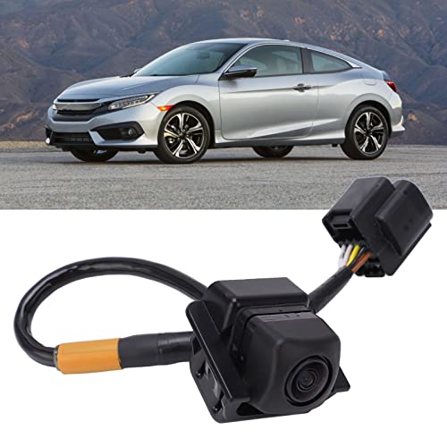 Image of Parking Assist Camera, Black ABS Rear View Camera 8 Pin 7 Wire 39530 TBA A01 IP68 Parking Reverse Camera Replacement Fit for FC 10th 2016‑2019, 39530-TEA