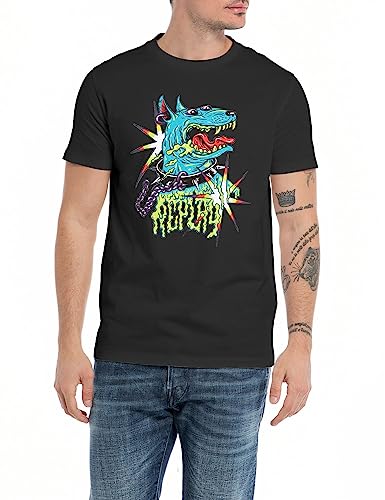 T-shirt Replay M6643 homme haut manches courtes col rond uni
