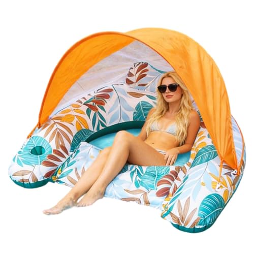 Chaises flottantes gonflables piscine et fauteuil relaxant de plage en PVC