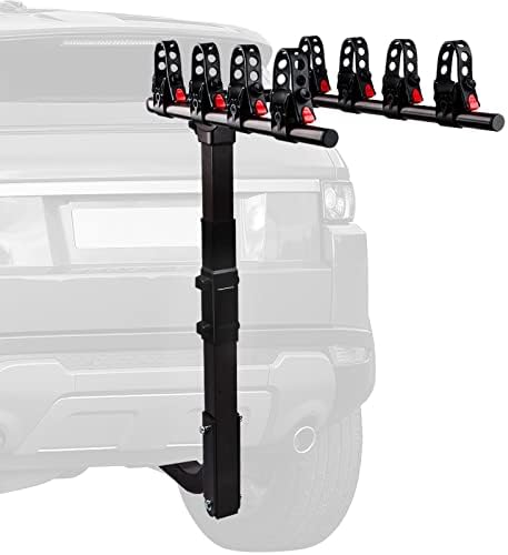 2 Bike Rack Bicycle Carrier Racks Hitch Mount Double Foldable Rack For