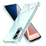 iVoler Cover per Xiaomi Poco M7 4G, Custodia Antiurto Anti-Graffio Trasparente per Assorbimento Degli Urti con Paraurti in TPU Morbido, Sottile Morbida in Silicone TPU Case