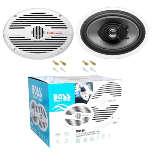 Boss Audio Systems MR690 haut-parleurs marins pour animer vos après-midis à la piscine