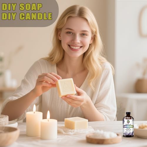 Image of Lavender Essential Oil for Diffuser Massage Home,Lavender Oil 4fl oz