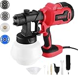 DEKOPRO Paint Sprayer, 700W Electric Spray Paint Gun for House Painting...
