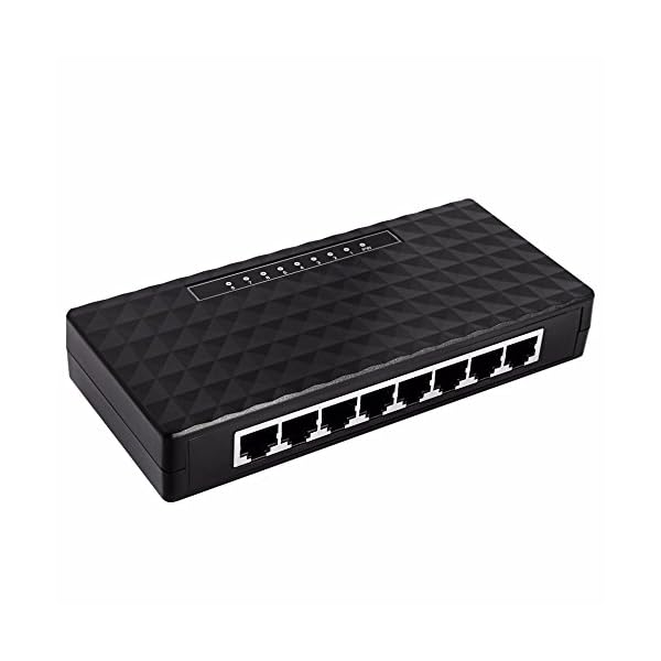 10/100/1000Mbps Full Duplex 8 Port Gigabit Switch HUB LAN Gigabit