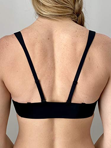 Image of Fashion First Aid Replacement Bra Straps - Low-Stretch Adjustable Bra Straps w /Reinforced Hooks for Bras, Dresses & Swimsuits